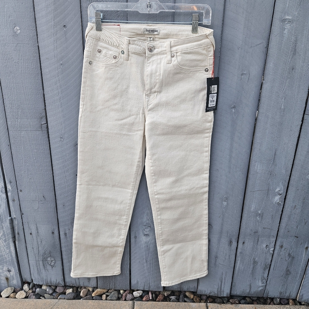 True Religion x Playboy Embroidered '90s Straight Leg Jeans - Picture 2 of 11